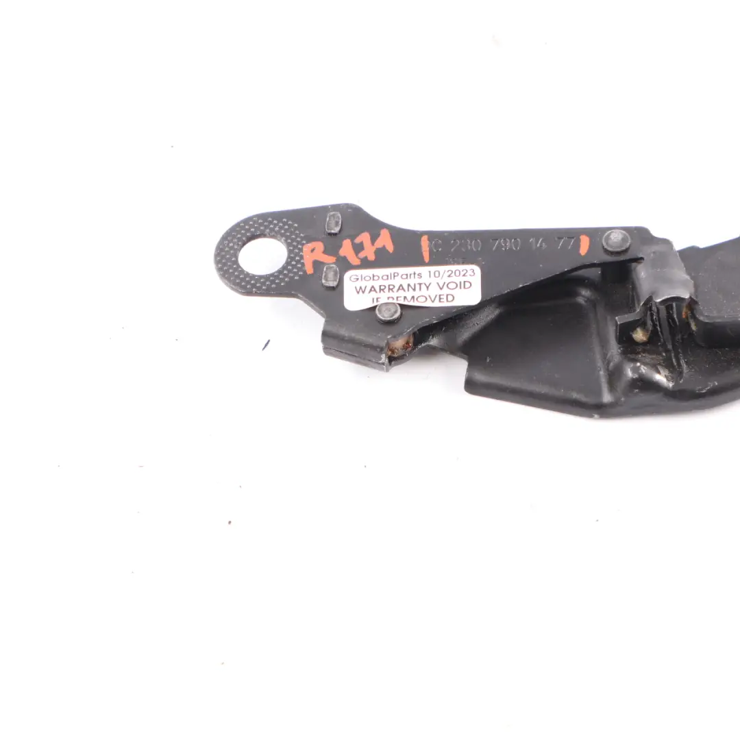 Schloss Riegel Klinke Dach Oben Rechts für Mercedes R171 Cabrio Hardtop mit Teilenummer A2307901477 Mercedes R171 Cabrio Hardtop Schloss Riegel Klinke Dach Oben Rechts - SKU A2307901477 - Teilenummer A2307901477