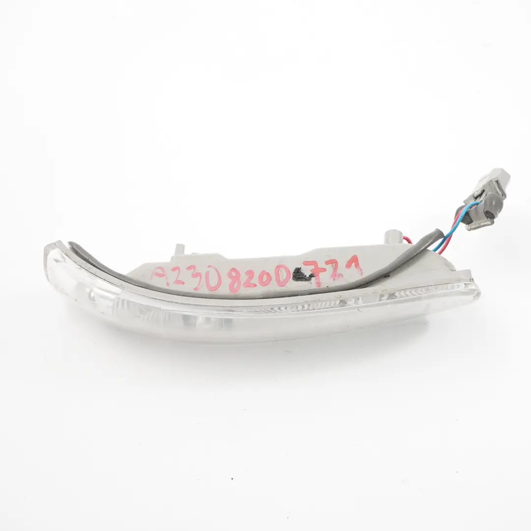 Mercedes W209 W639 Specchio retrovisore lampeggiante sinistro - SKU A2308200721 - Numero di parte A2308200721