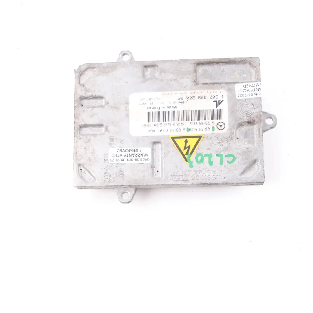 Headlight Module Mercedes CL203 Bi-Xenon Ballast Control Unit Front to with Part number A2308209426 Headlight Module Mercedes CL203 Bi-Xenon Ballast Control Unit Front - SKU A2308209426 - Part number A2308209426