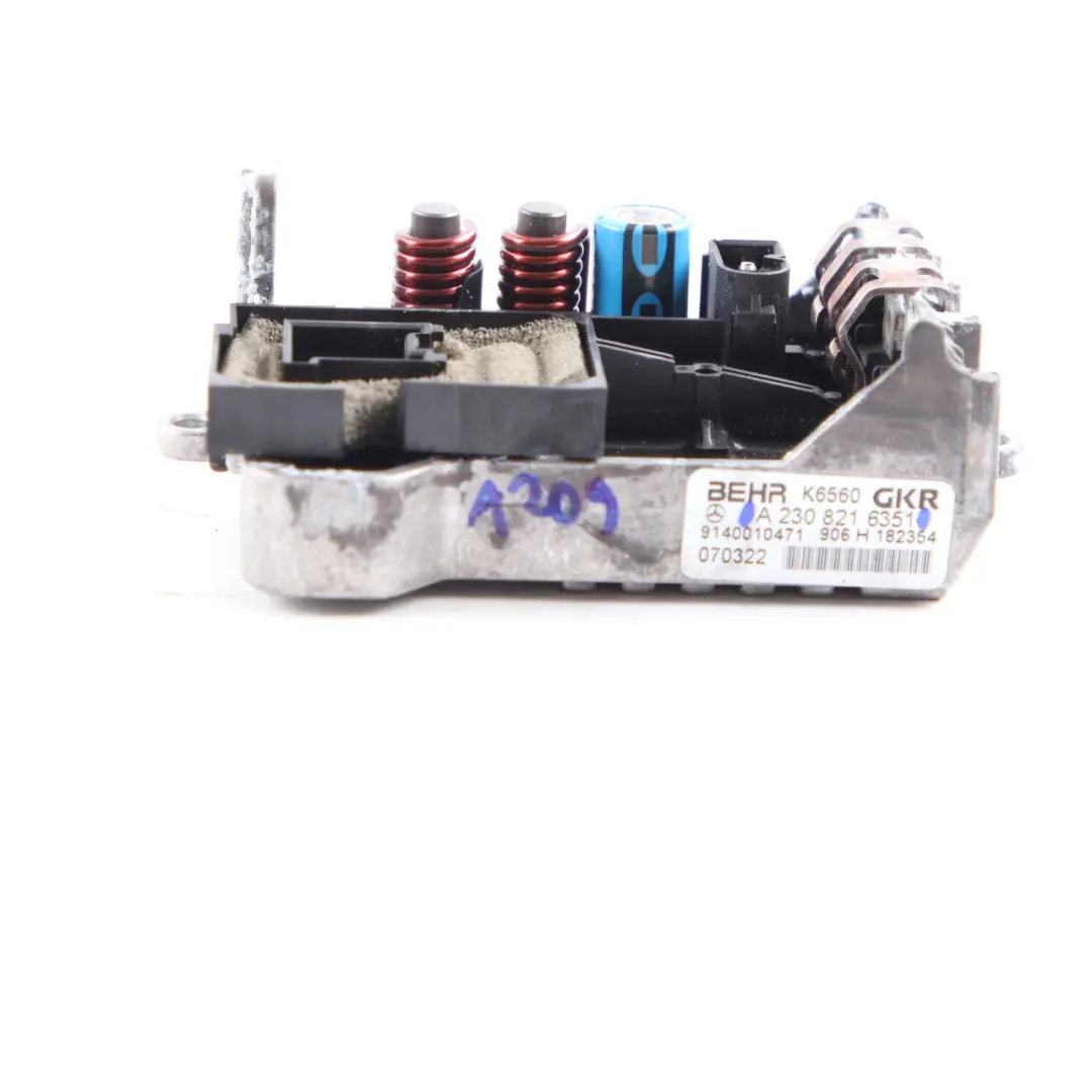  Resistore di soffiaggio Mercedes W209 W211 Regolatore di calore - SKU A2308216351 - Numero di parte A2308216351