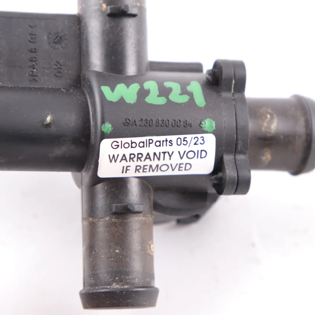 W216 W906 Heater Water Coolant Control Unit Valve to Mercedes W221 with Part number A2308300084 Mercedes W221 W216 W906 Heater Water Coolant Control Unit Valve - SKU A2308300084 - Part number A2308300084