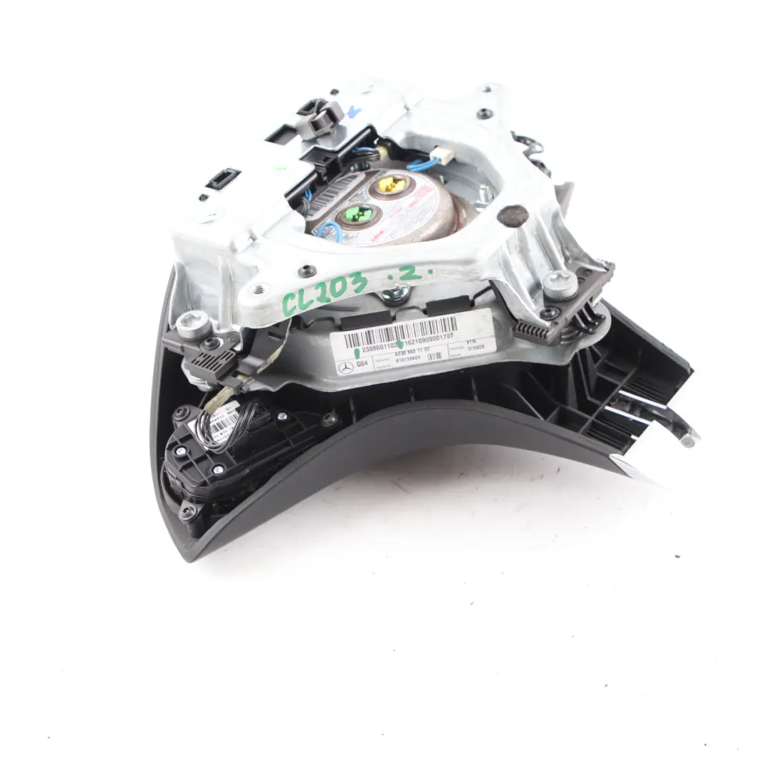 Steering Wheel Air Bag Driver's Side Module Airbag to Mercedes CL203 with Part number A2308601102 Mercedes CL203 Steering Wheel Air Bag Driver's Side Module Airbag - SKU A2308601102 - Part number A2308601102