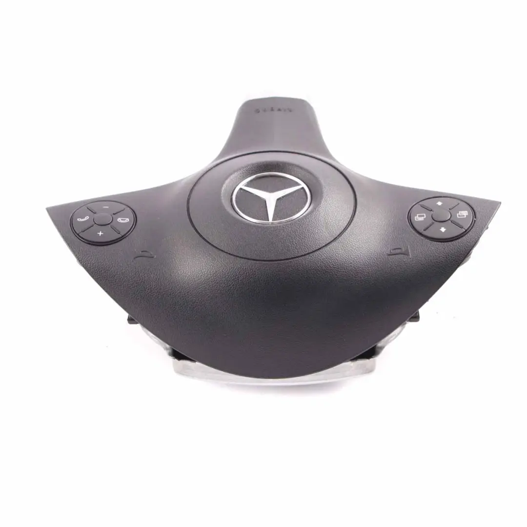 Mercedes CL203 Steering Wheel Air Module Bag Black Trim - SKU A2308602402 - Part number A2308602402