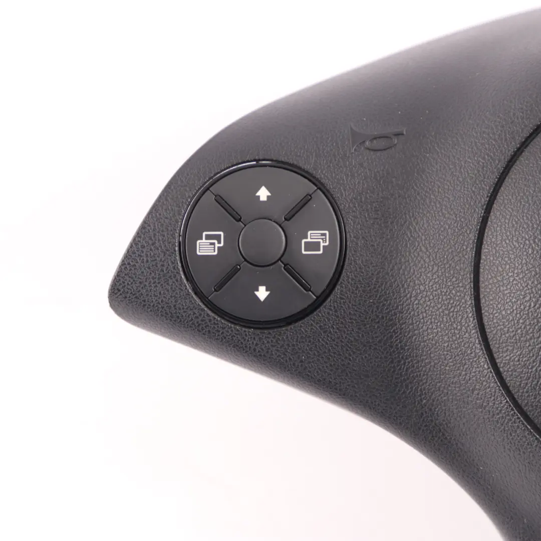 Modulo Air Bag Nero Trim per Mercedes CL203 Volante con numero di parte A2308602402 Mercedes CL203 Volante Modulo Air Bag Nero Trim - SKU A2308602402 - Numero di parte A2308602402