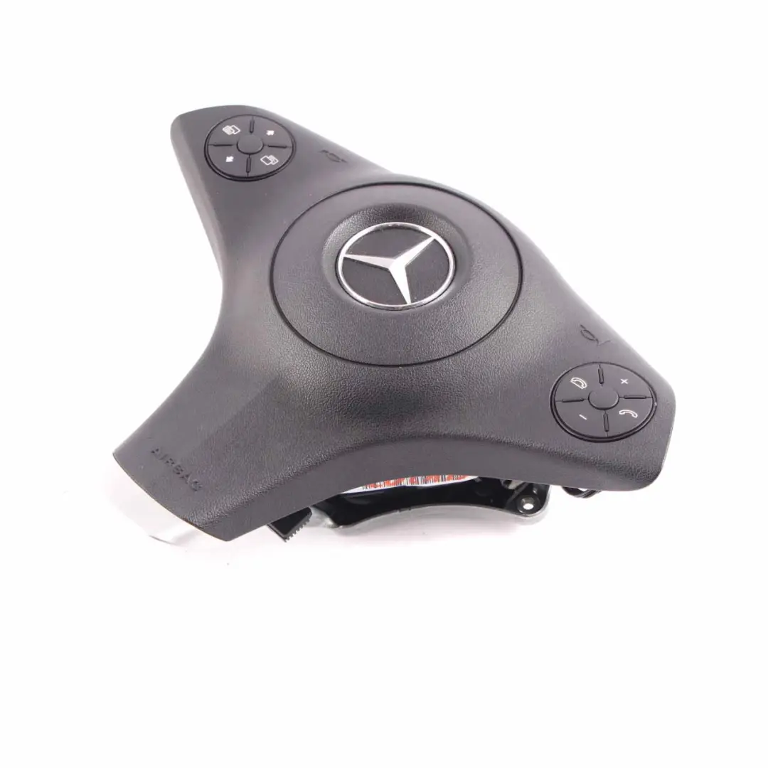 Mercedes CL203 Volante Módulo de Aire Bolsa Negro Trim - SKU A2308602402 - Número de pieza A2308602402