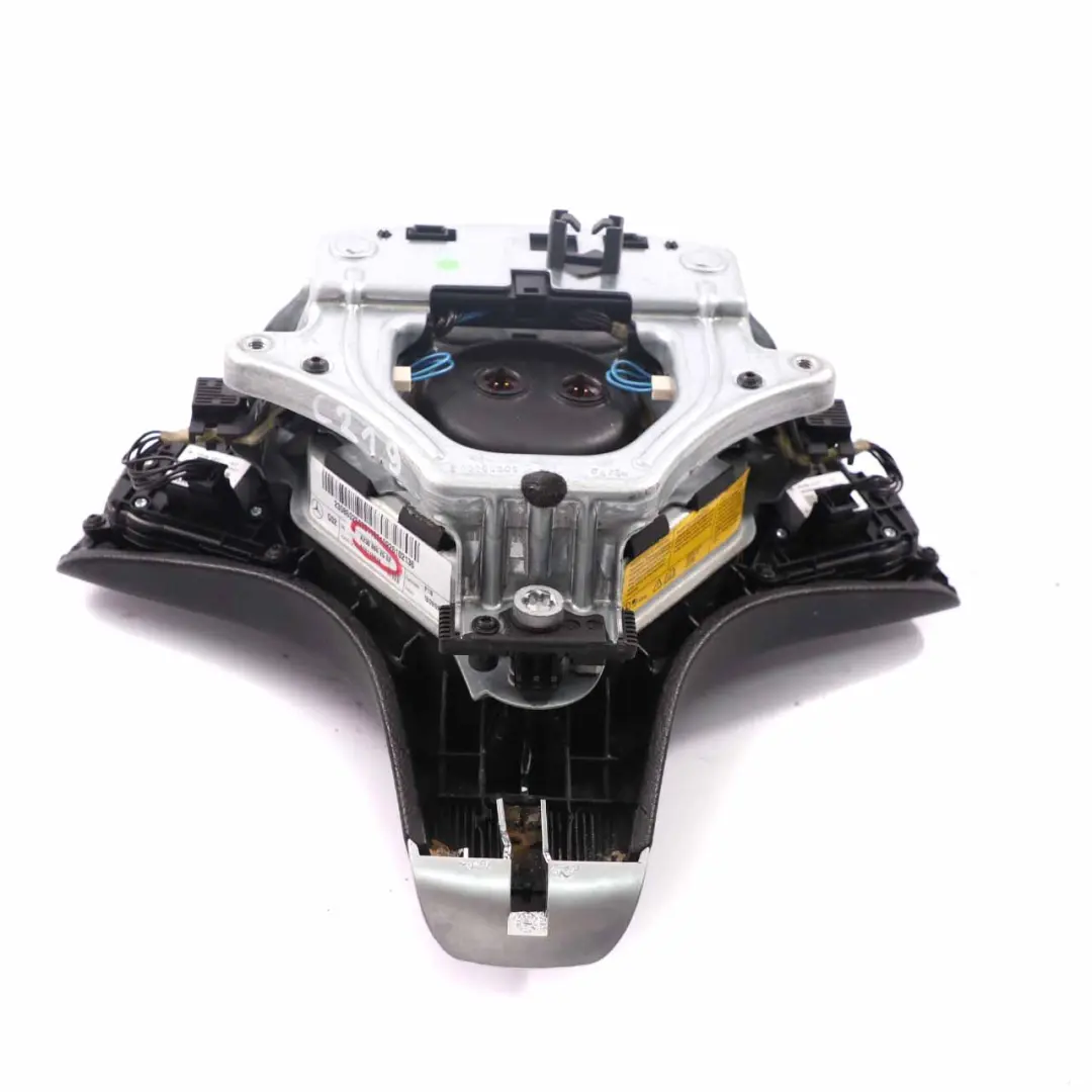 Mercedes C219 Steering Wheel Airbag Air Module Bag Switch Black - SKU A2308602502 - Part number A2308602502
