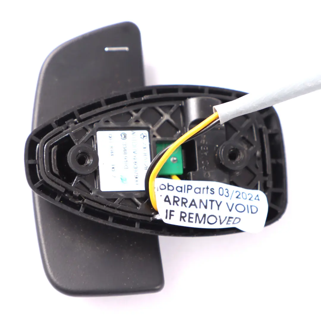 Paleta de cambio Mercedes R171 Interruptor cambio volante izquierda para con número de pieza A2308702810 Paleta de cambio Mercedes R171 Interruptor cambio volante izquierda - SKU A2308702810 - Número de pieza A2308702810