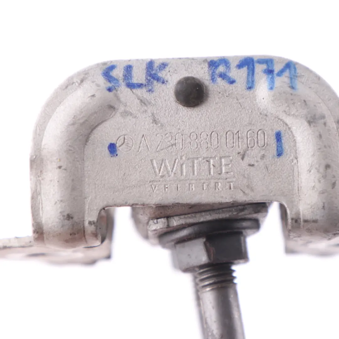 Mercedes SLK R171 Cappuccio Staffa di bloccaggio del cofano - SKU A2308800160 - Numero di parte A2308800160