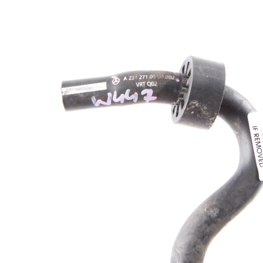 Mercedes Vito W447 Automatic Transmission Oil Cooler Pipe Line - SKU A2312710500 - Part number A2312710500