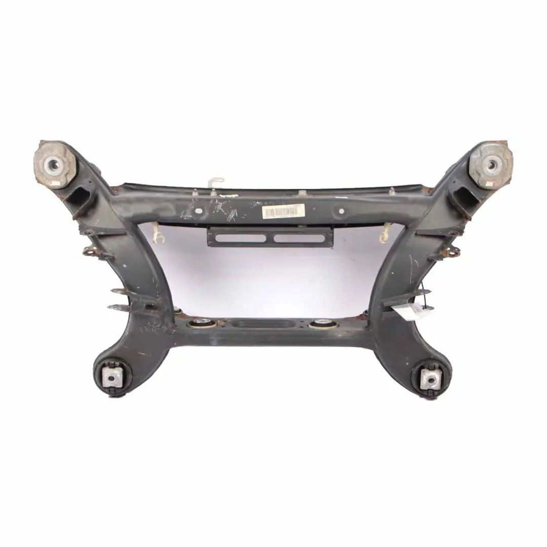 Subframe Mercedes W204 C63 W212 E63 AMG Axle Carrier Suspension to Rear with Part number A2313505500 Rear Subframe Mercedes W204 C63 W212 E63 AMG Axle Carrier Suspension - SKU A2313505500 - Part number A2313505500