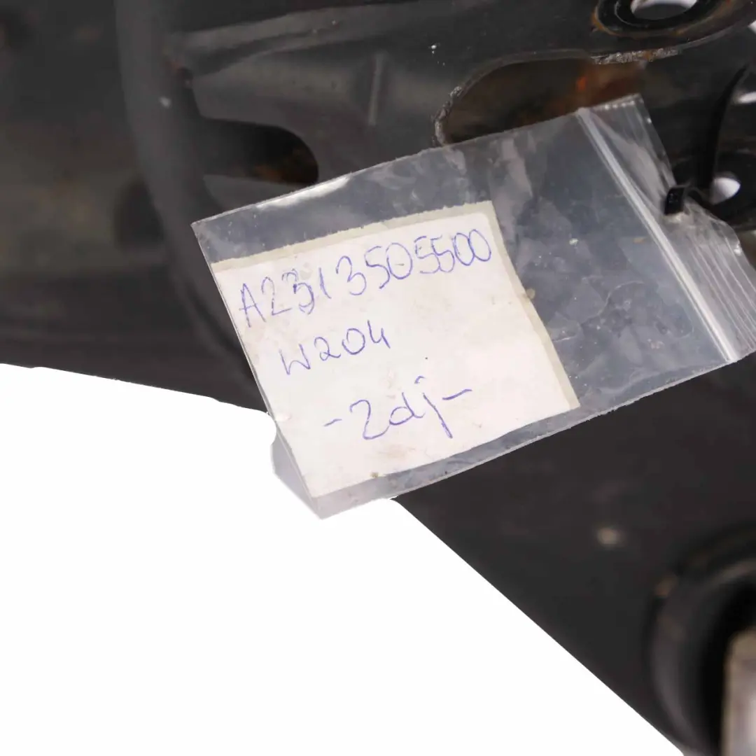 C63 W212 E63 AMG Sous-châssis arrière Support d'essieu Suspension pour Mercedes W204 à propos du numéro de pièce A2313505500 Mercedes W204 C63 W212 E63 AMG Sous-châssis arrière Support d'essieu Suspension - SKU A2313505500 - Numéro de pièce A2313505500