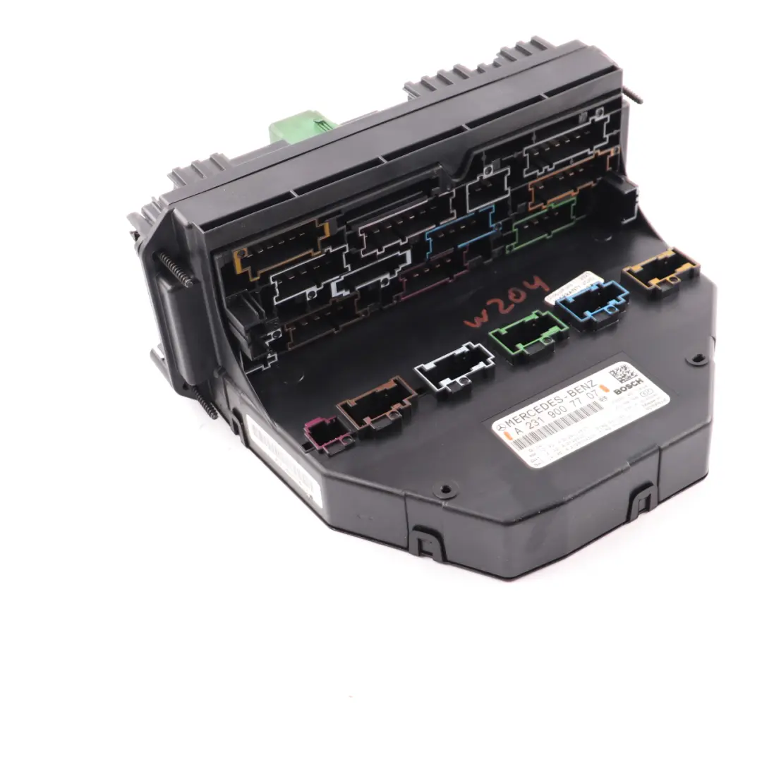 Sicherungskasten Relais Steuereinheit Modul SAM für Mercedes W204 mit Teilenummer A2319007707 Mercedes W204 Sicherungskasten Relais Steuereinheit Modul SAM - SKU A2319007707 - Teilenummer A2319007707