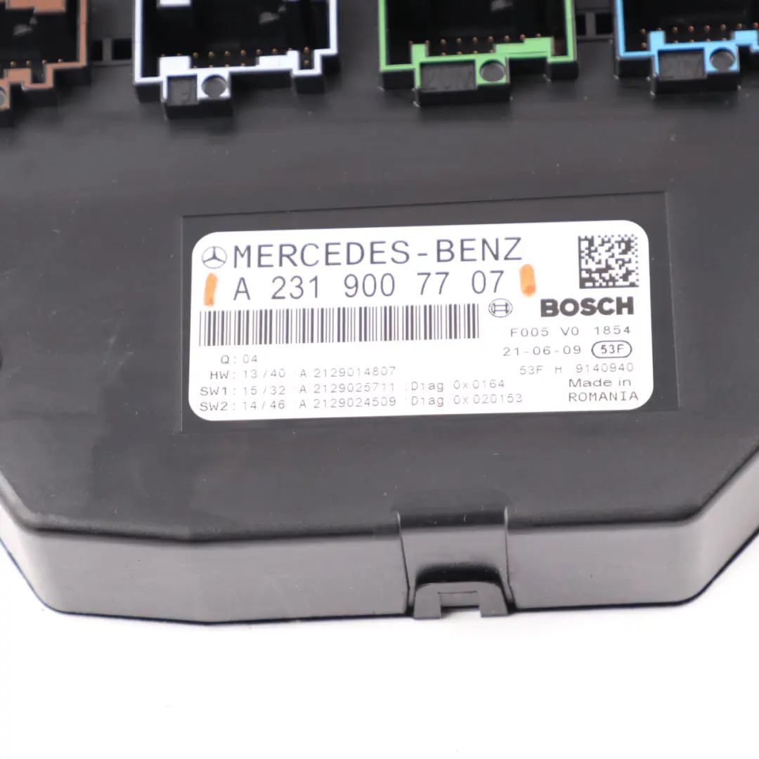 Mercedes W204 Fuse Box Relay Control Unit Electric Module SAM - SKU A2319007707 - Part number A2319007707