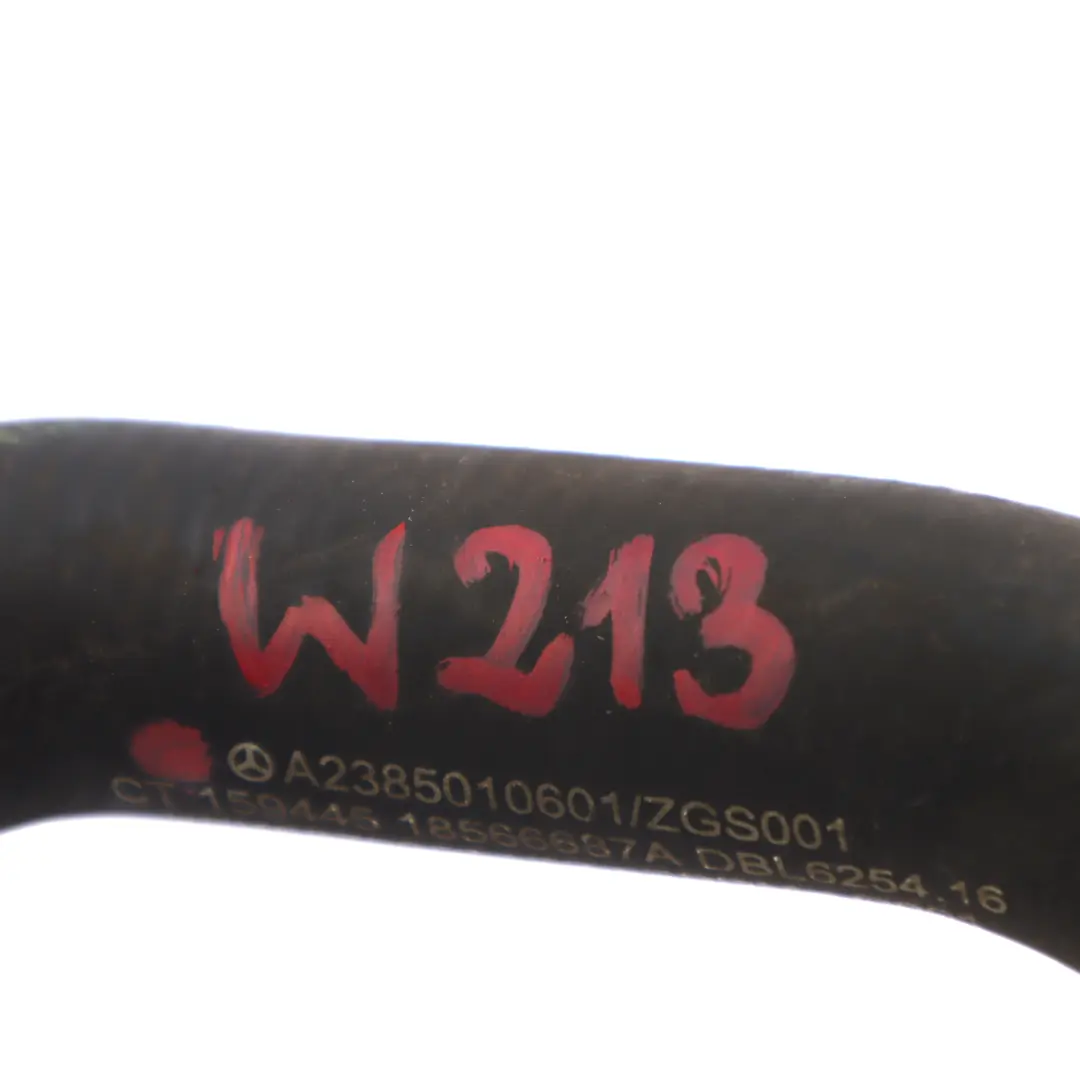  Manguera de refrigerante Mercedes W213 C238 Bomba agua al radiador - SKU A2385010601 - Número de pieza A2385010601
