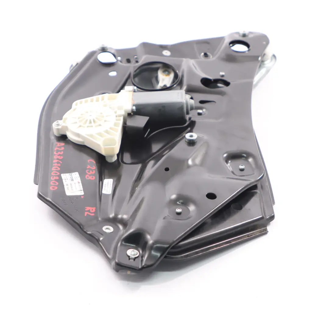 Fenster Heber Regulator Mechanismus Motor Hinten Links für Mercedes C238 mit Teilenummer A2386700300 Mercedes C238 Fenster Heber Regulator Mechanismus Motor Hinten Links - SKU A2386700300 - Teilenummer A2386700300
