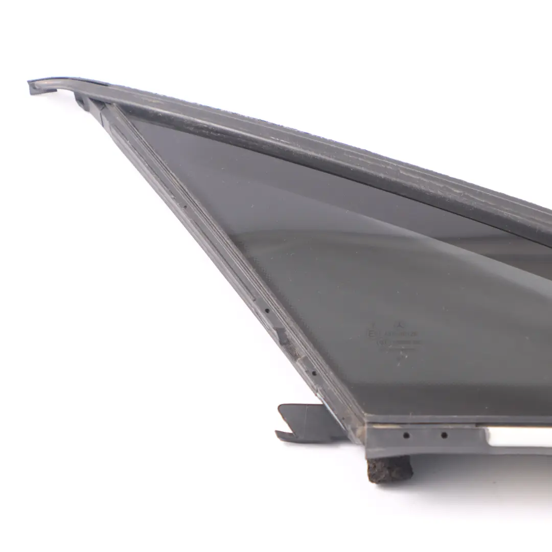 Side Window Quarter Glass Rear Left N/S Glazing Black to Mercedes C238 with Part number A2386708900 Mercedes C238 Side Window Quarter Glass Rear Left N/S Glazing Black - SKU A2386708900 - Part number A2386708900