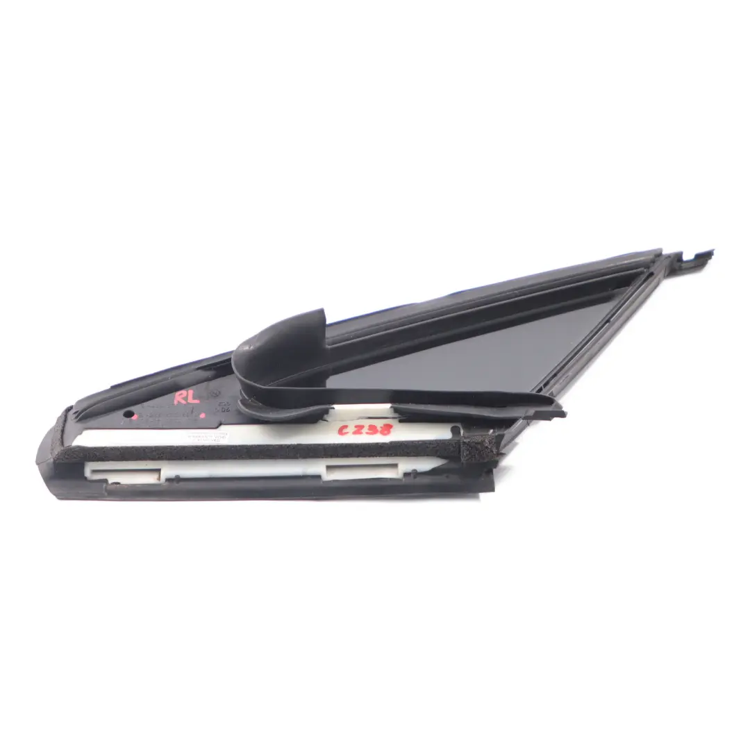 Mercedes C238 Lado Ventana Cuarto Vidrio Trasero Izquierdo Negro - SKU A2386708900 - Número de pieza A2386708900