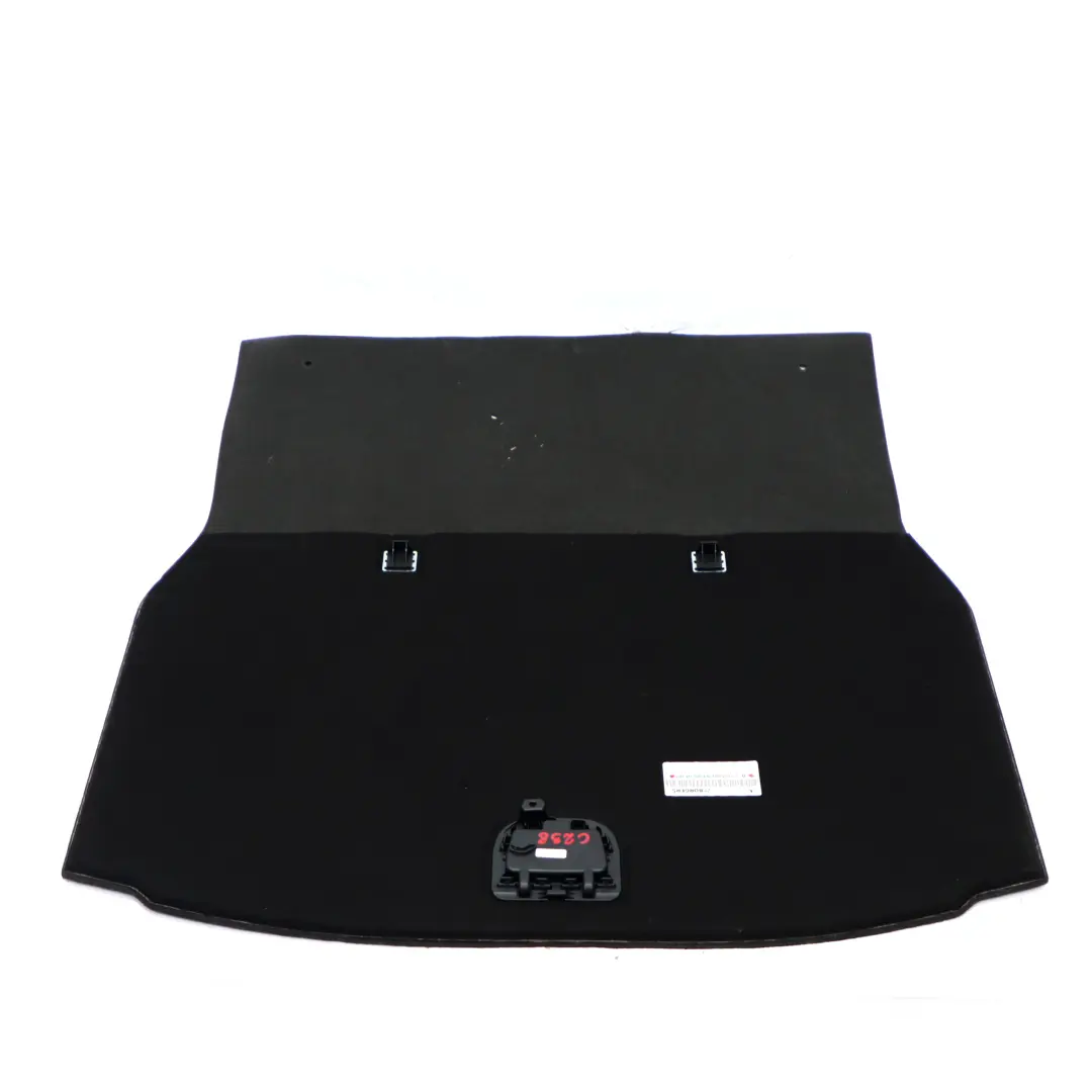 Mercedes C238 Boot Trunk Floor Rear Loading Trim Panel Carpet Black - SKU A2386800100 - Part number A2386800100