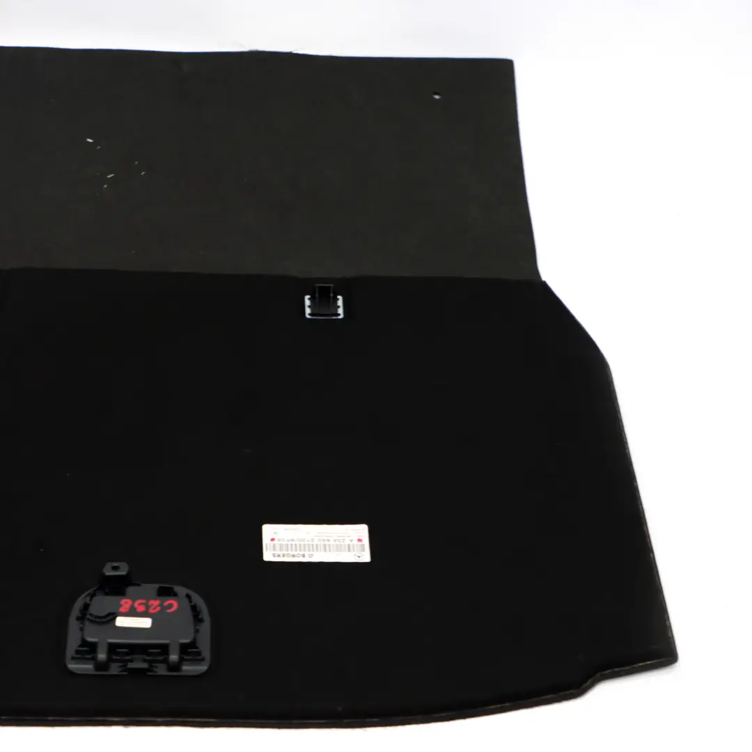 Stivale Tronco Piano posteriore Pannello Moquette per Mercedes C238 con numero di parte A2386800100 Mercedes C238 Stivale Tronco Piano posteriore Pannello Moquette - SKU A2386800100 - Numero di parte A2386800100