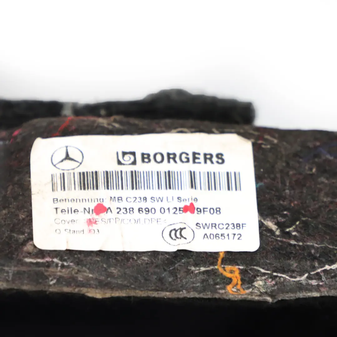  Kofferraumverkleidung Mercedes C238 hinten links seitliche - SKU A2386900125 - Teilenummer A2386900125
