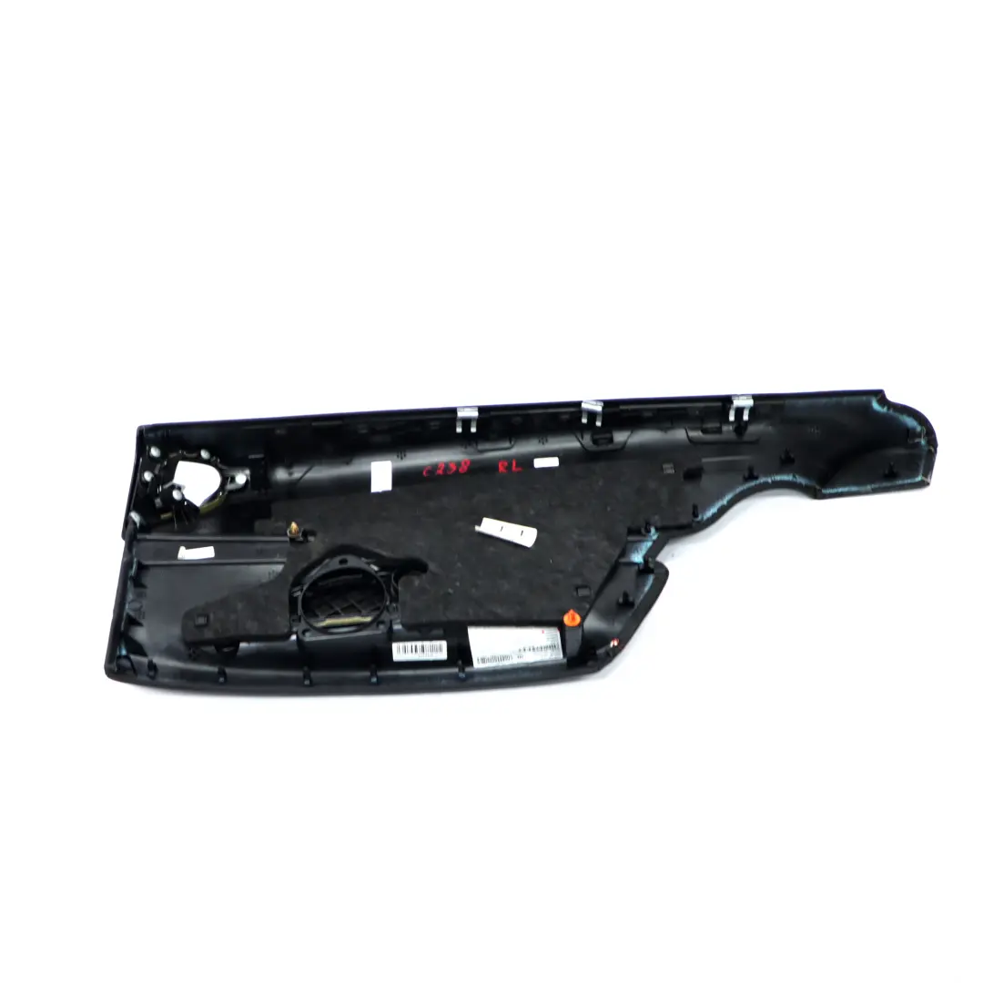  Lateral Trim Panel Mercedes C238 Rear Left N/S Lateral Side Cover Leather Black - SKU A2386904902 - Part number A2386904902