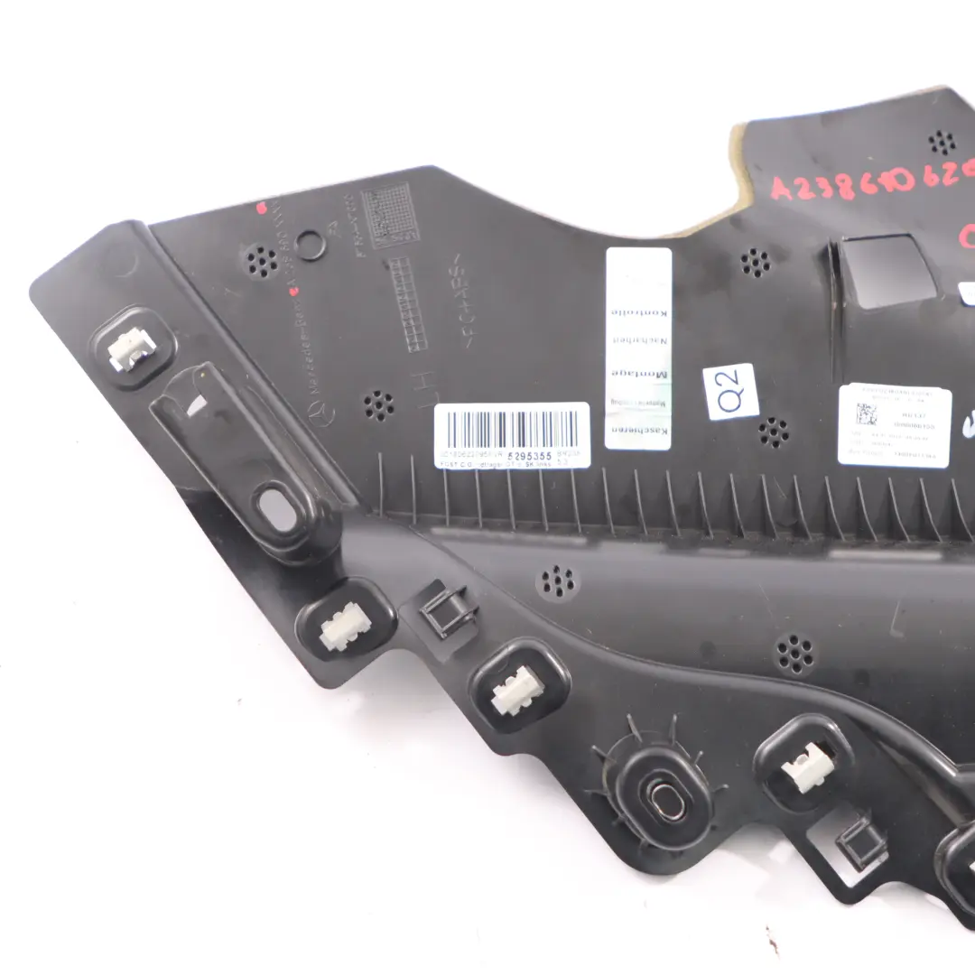 Mercedes C238 Tür karte Trim hinten links Viertel Abdeckung schwarz - SKU A2386906100-1 - Teilenummer A2386906100