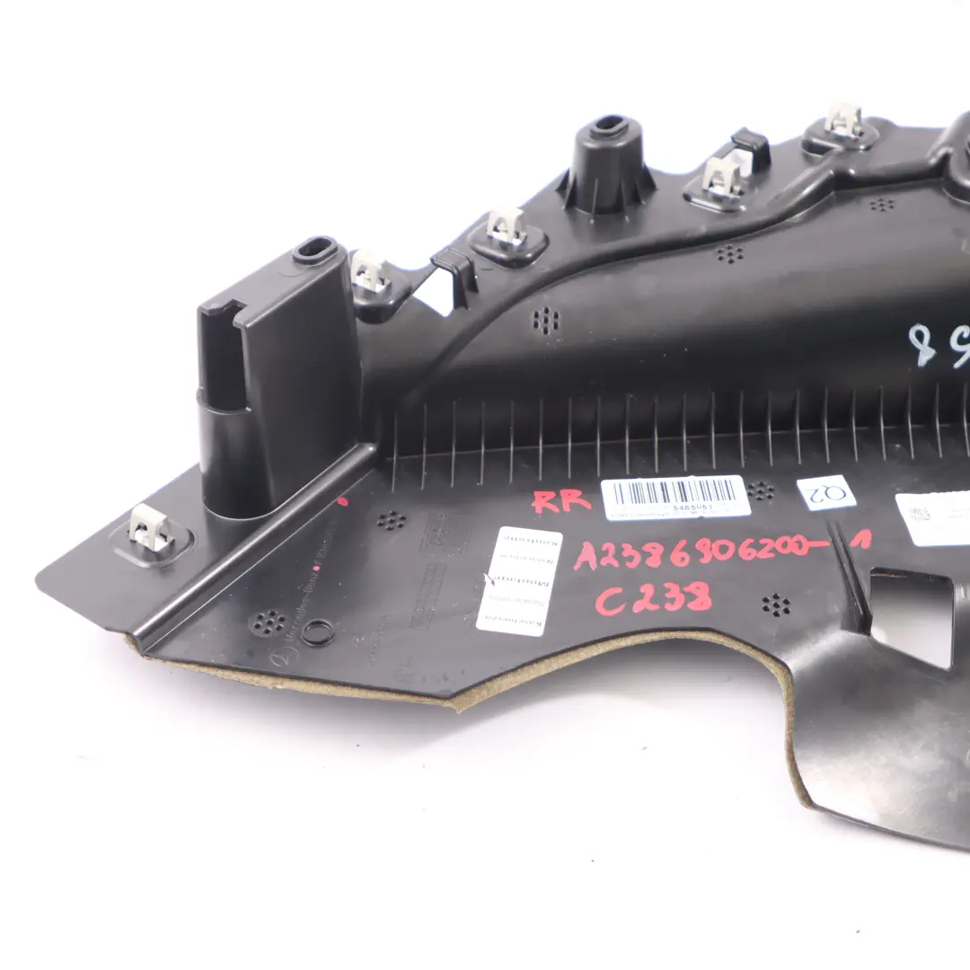 Mercedes C238 Tür karte Trim hinten rechts Abdeckung verkleidung - SKU A2386906200-1 - Teilenummer A2386906200