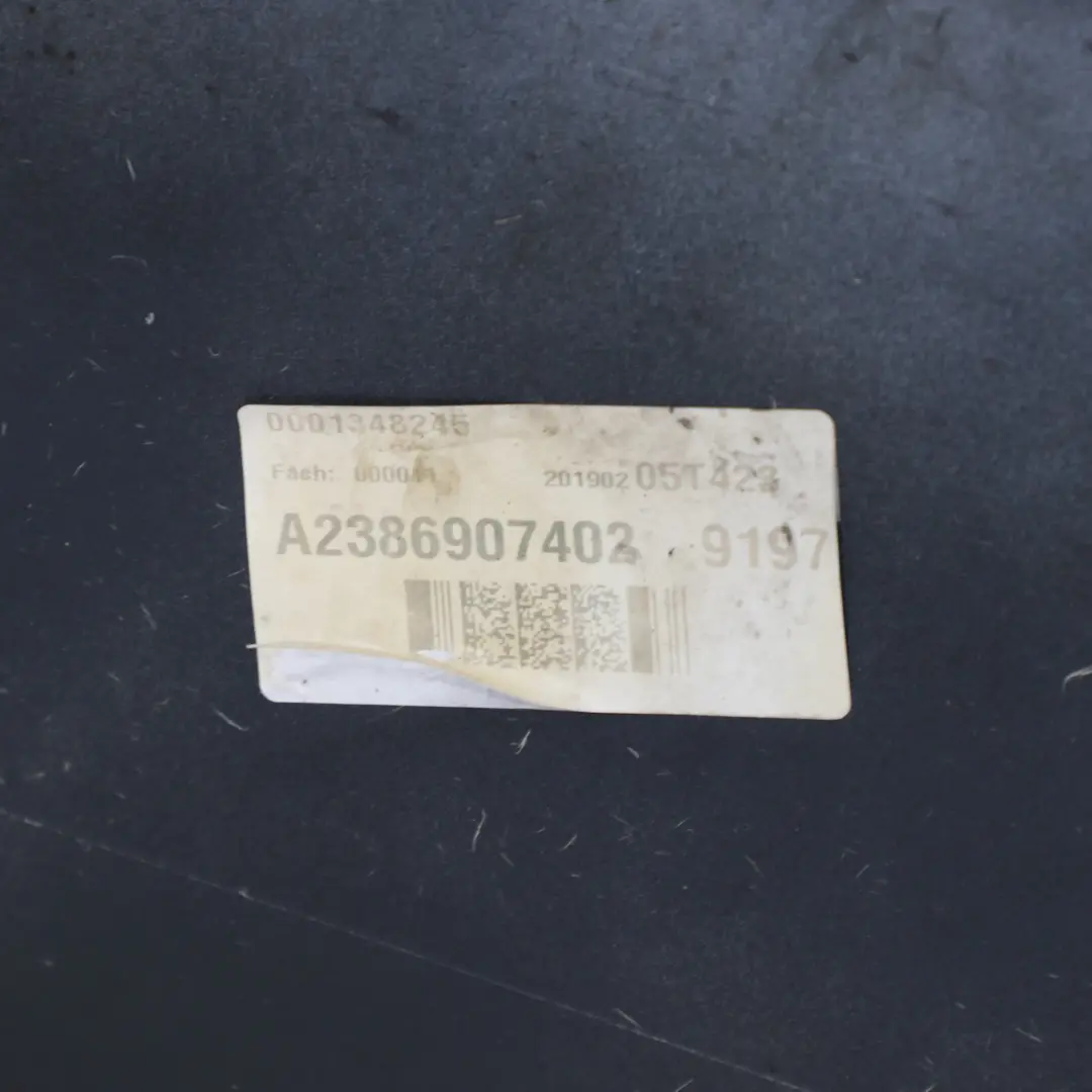 Mercedes C238 Side Skirt Door Sill AMG Right O/S Obsidian Black Metallic - 197 - SKU A2386981000-OB - Part number A2386981000