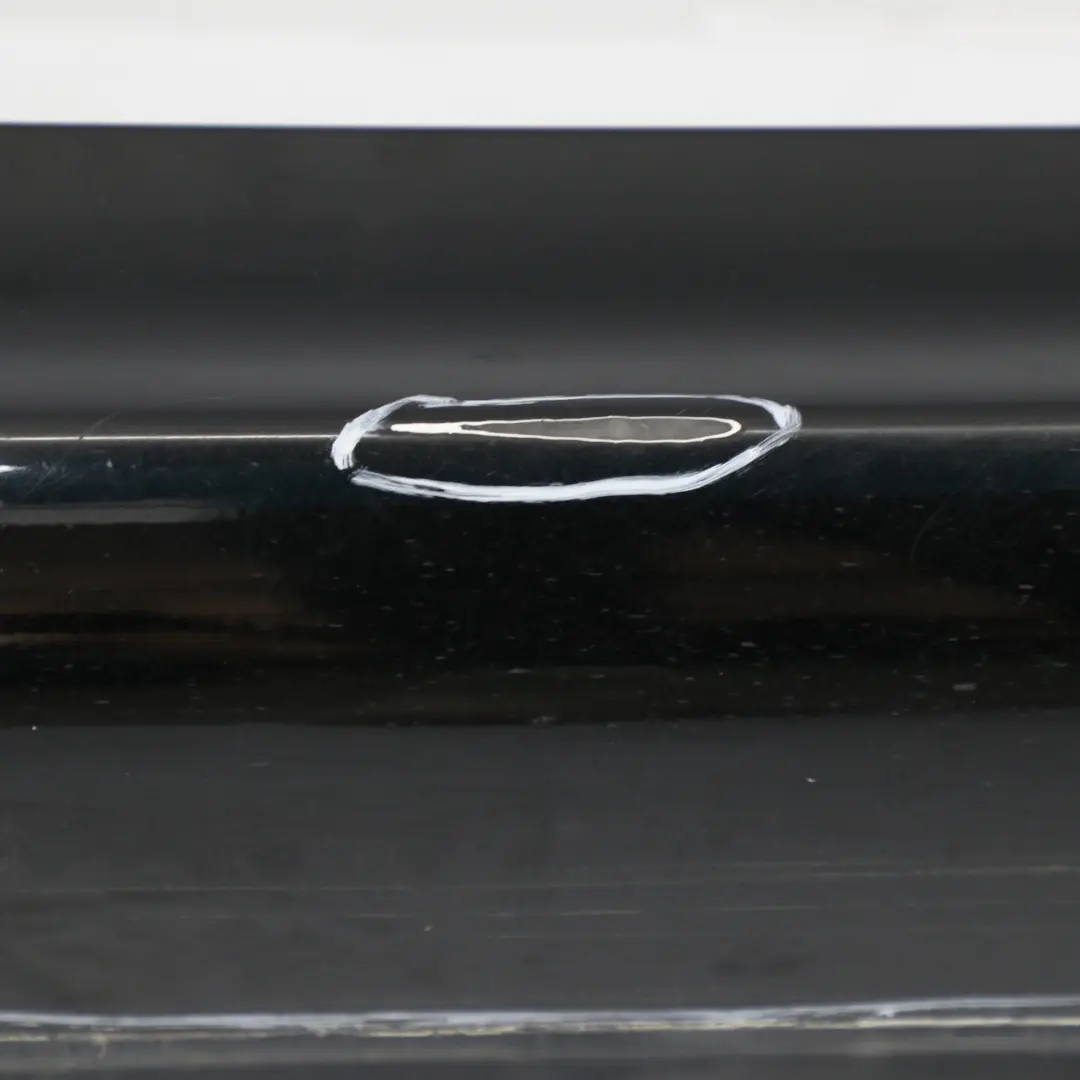 Mercedes C238 Faldón lateral umbral de puerta AMG derecho Negro obsidiana - 775 - SKU A2386981000-OB - Número de pieza A2386981000