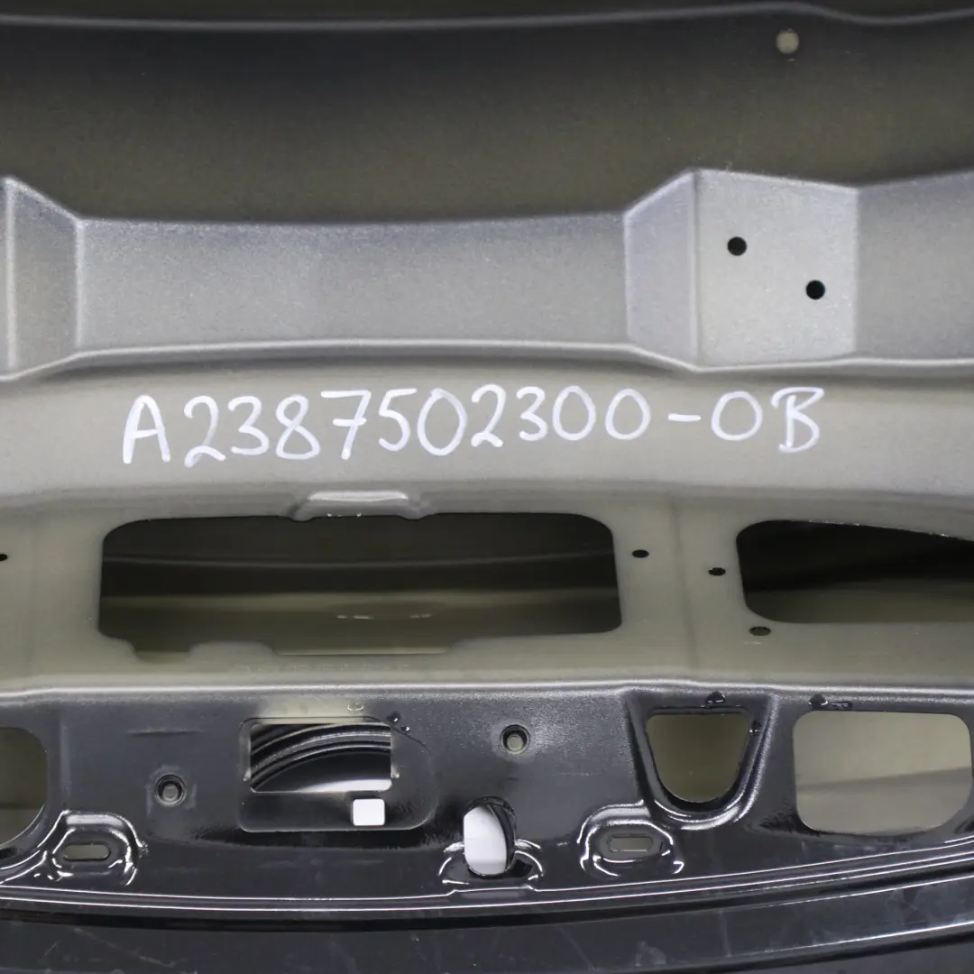 Mercedes C238 Boot Trunk Lid Tailgate Panel Obsidian Black Metallic - 197 - SKU A2387502300-OB - Part number A2387502300