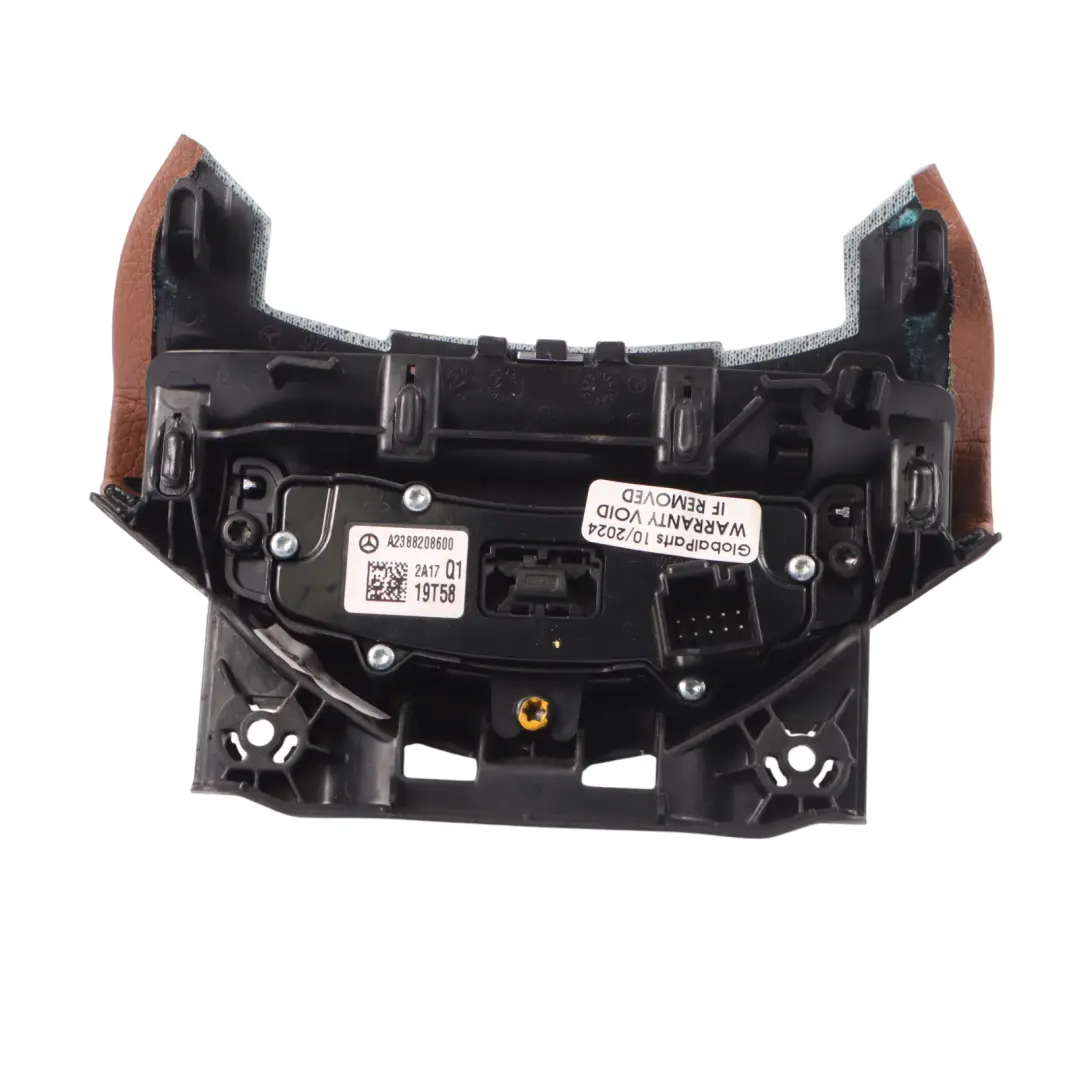 Mercedes A238 Roof Adjuster Control Switch Panel - SKU A2388208600 - Part number A2388208600