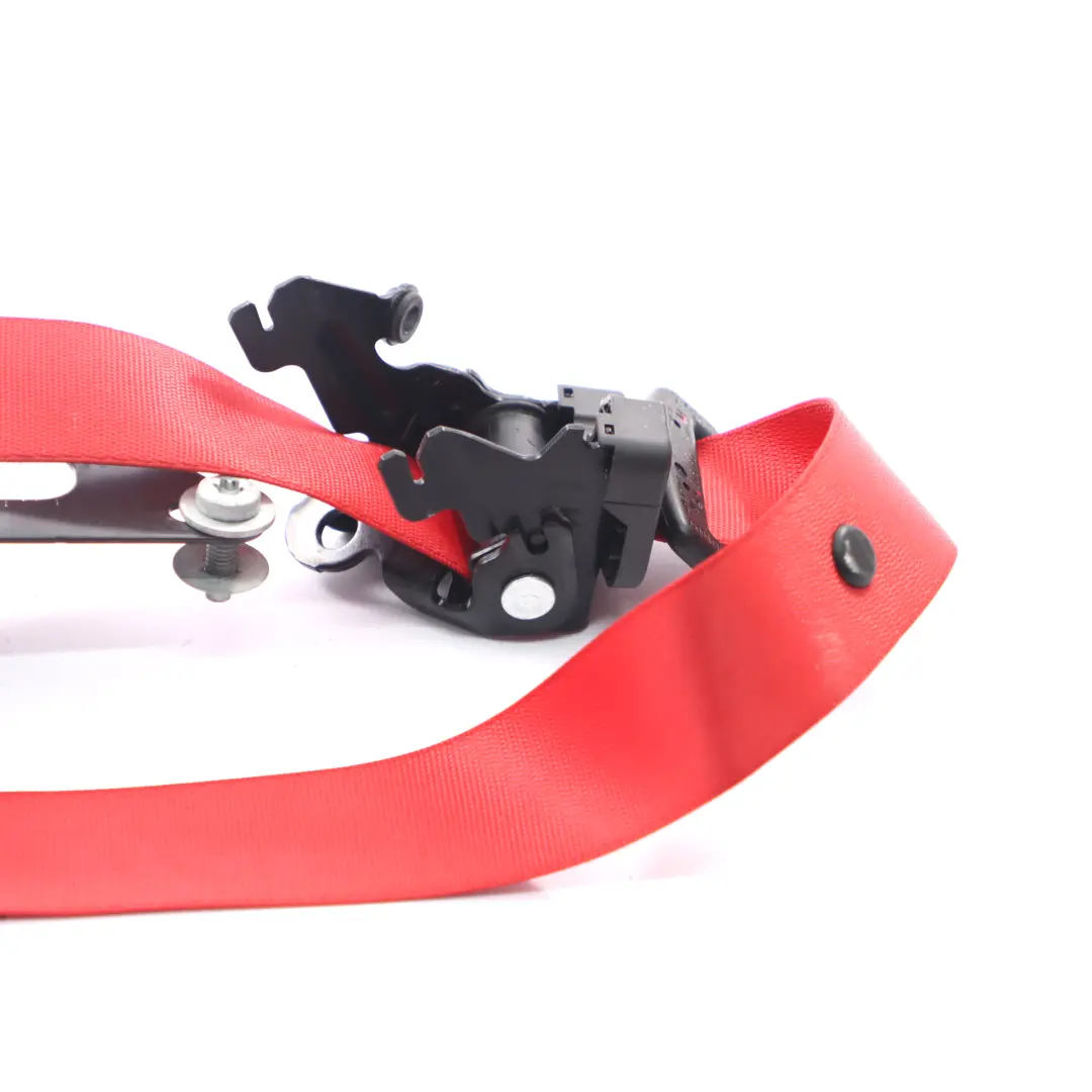 Safety Belt Front Left N/S Upper Red to Mercedes C238 Coupe Seat with Part number A2388602800 Mercedes C238 Coupe Seat Safety Belt Front Left N/S Upper Red - SKU A2388602800 - Part number A2388602800