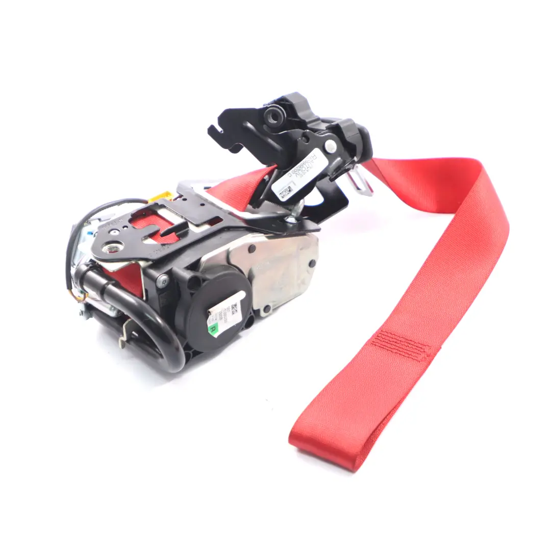 Safety Belt Front Right O/S Upper Red to Mercedes C238 Coupe Seat with Part number A2388602900 Mercedes C238 Coupe Seat Safety Belt Front Right O/S Upper Red - SKU A2388602900 - Part number A2388602900