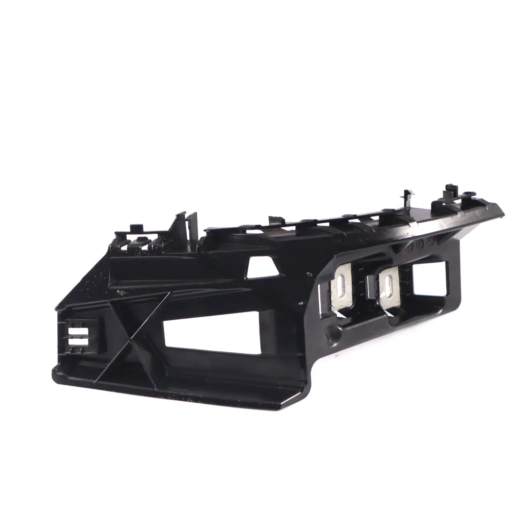 Bumper Carrier Left N/S Mount Support Bracket to Mercedes C238 Rear with Part number A2388803300 Mercedes C238 Rear Bumper Carrier Left N/S Mount Support Bracket - SKU A2388803300 - Part number A2388803300