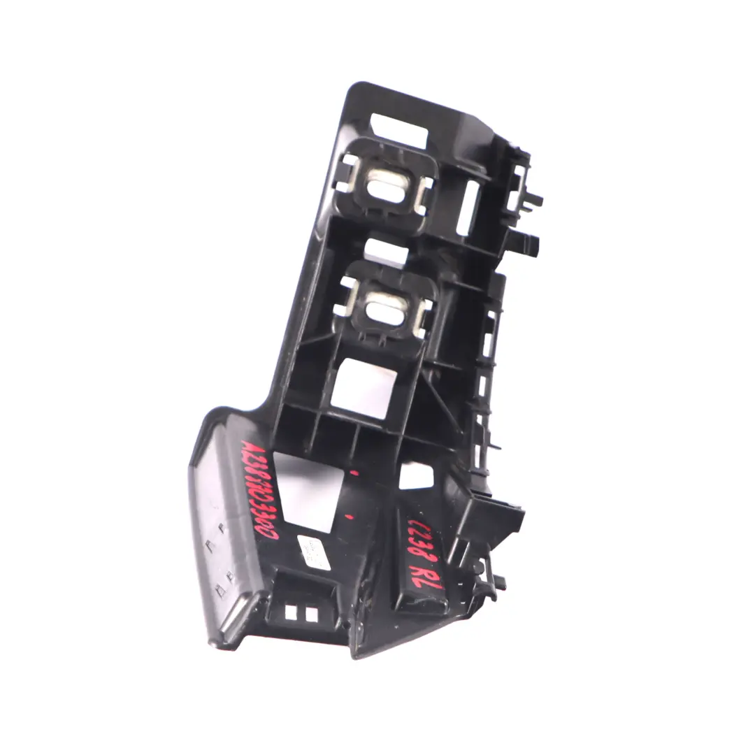 Bumper Carrier Left N/S Mount Support Bracket to Mercedes C238 Rear with Part number A2388803300 Mercedes C238 Rear Bumper Carrier Left N/S Mount Support Bracket - SKU A2388803300 - Part number A2388803300
