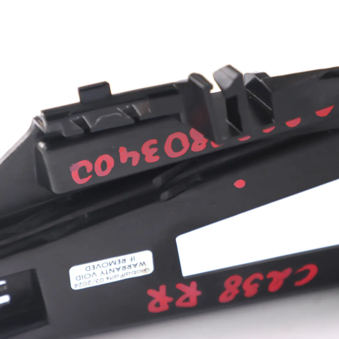 Bumper Carrier Right O/S Mount Bracket to Mercedes C238 Rear with Part number A2388803400 Mercedes C238 Rear Bumper Carrier Right O/S Mount Bracket - SKU A2388803400 - Part number A2388803400