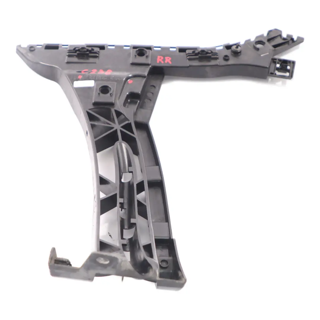 Bumper Carrier Right O/S Mount Support Bracket to Mercedes C238 Rear with Part number A2388803600 Mercedes C238 Rear Bumper Carrier Right O/S Mount Support Bracket - SKU A2388803600 - Part number A2388803600