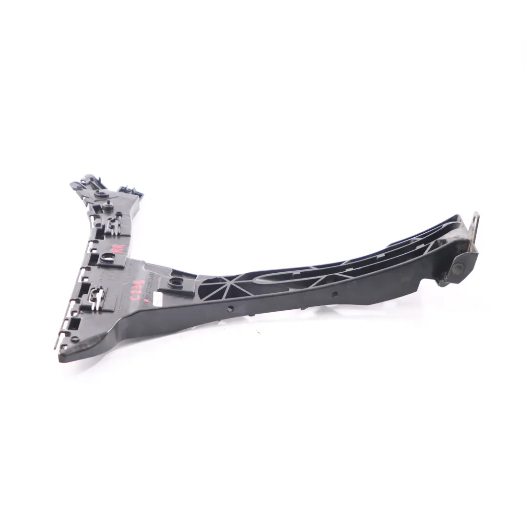 Bumper Carrier Right O/S Mount Support Bracket to Mercedes C238 Rear with Part number A2388803600 Mercedes C238 Rear Bumper Carrier Right O/S Mount Support Bracket - SKU A2388803600 - Part number A2388803600