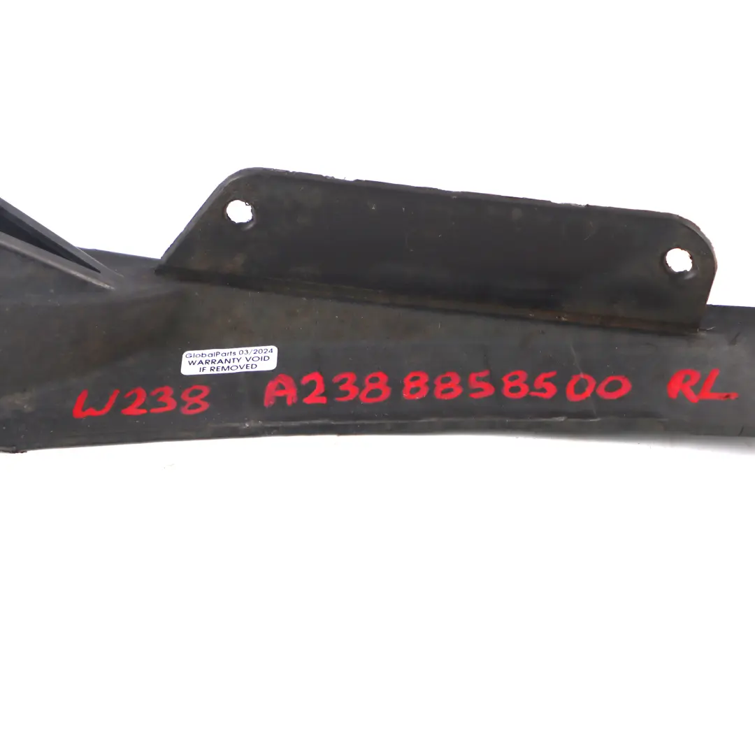  Verstärkung Mercedes C238 Stoßstange Hinten Links Halterung - SKU A2388858500 - Teilenummer A2388858500