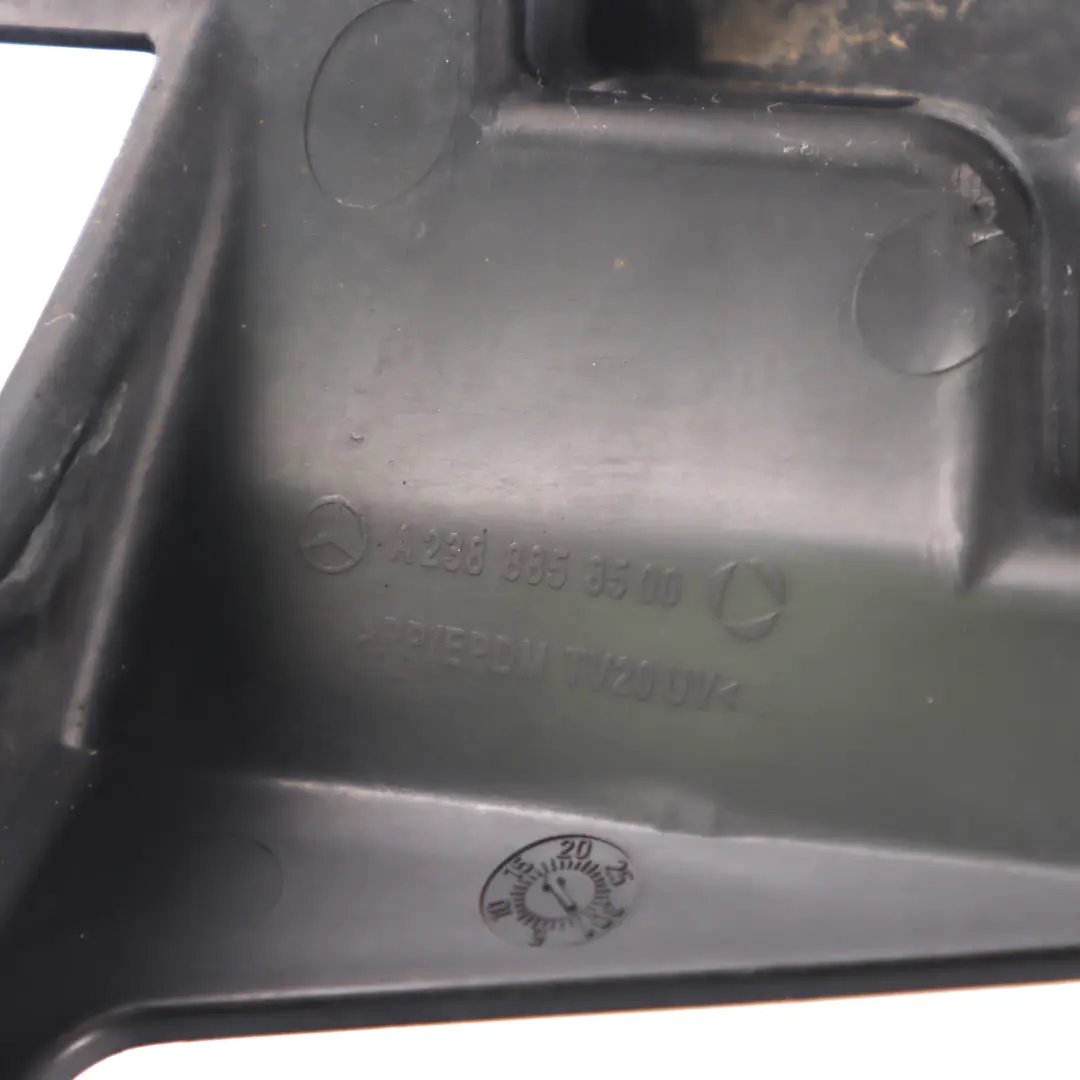  Refuerzo Mercedes C238 Parachoques Trasero Izquierdo Soporte - SKU A2388858500 - Número de pieza A2388858500