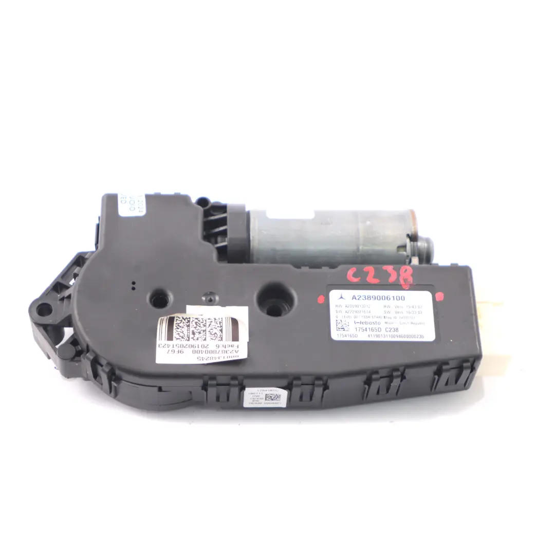Sunroof Mercedes C238 Panorama Roof Drive Motor Control Module to with Part number A2389006100 Sunroof Mercedes C238 Panorama Roof Drive Motor Control Module - SKU A2389006100 - Part number A2389006100