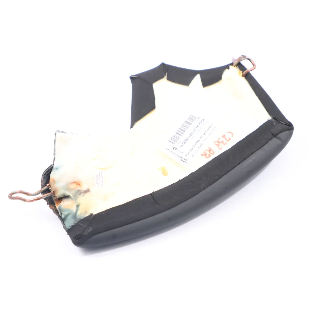 Lateral Panel Mercedes C238 Rear Seat Right O/S Finisher Cover Black Leather to with Part number A2389208002 Lateral Panel Mercedes C238 Rear Seat Right O/S Finisher Cover Black Leather - SKU A2389208002 - Part number A2389208002