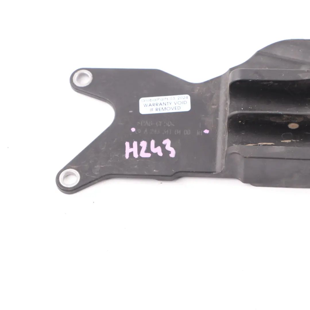 Bracket Mercedes H243 EQA Electric Drive High Voltage Connections Mount Holder to with Part number A2433410400 Bracket Mercedes H243 EQA Electric Drive High Voltage Connections Mount Holder - SKU A2433410400 - Part number A2433410400