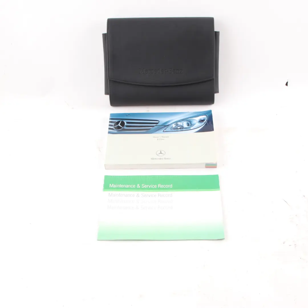 Owner's Handbook Service Booklet Slipcase Pouch Case Wallet to Mercedes W245 with Part number A2455844682 Mercedes W245 Owner's Handbook Service Booklet Slipcase Pouch Case Wallet - SKU A2455844682-1 - Part number A2455844682