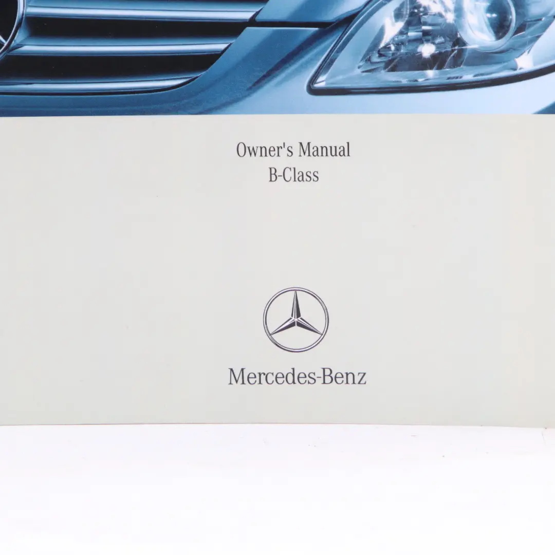 Owner's Handbook Service Booklet Slipcase Pouch Case Wallet to Mercedes W245 with Part number A2455844682 Mercedes W245 Owner's Handbook Service Booklet Slipcase Pouch Case Wallet - SKU A2455844682-1 - Part number A2455844682