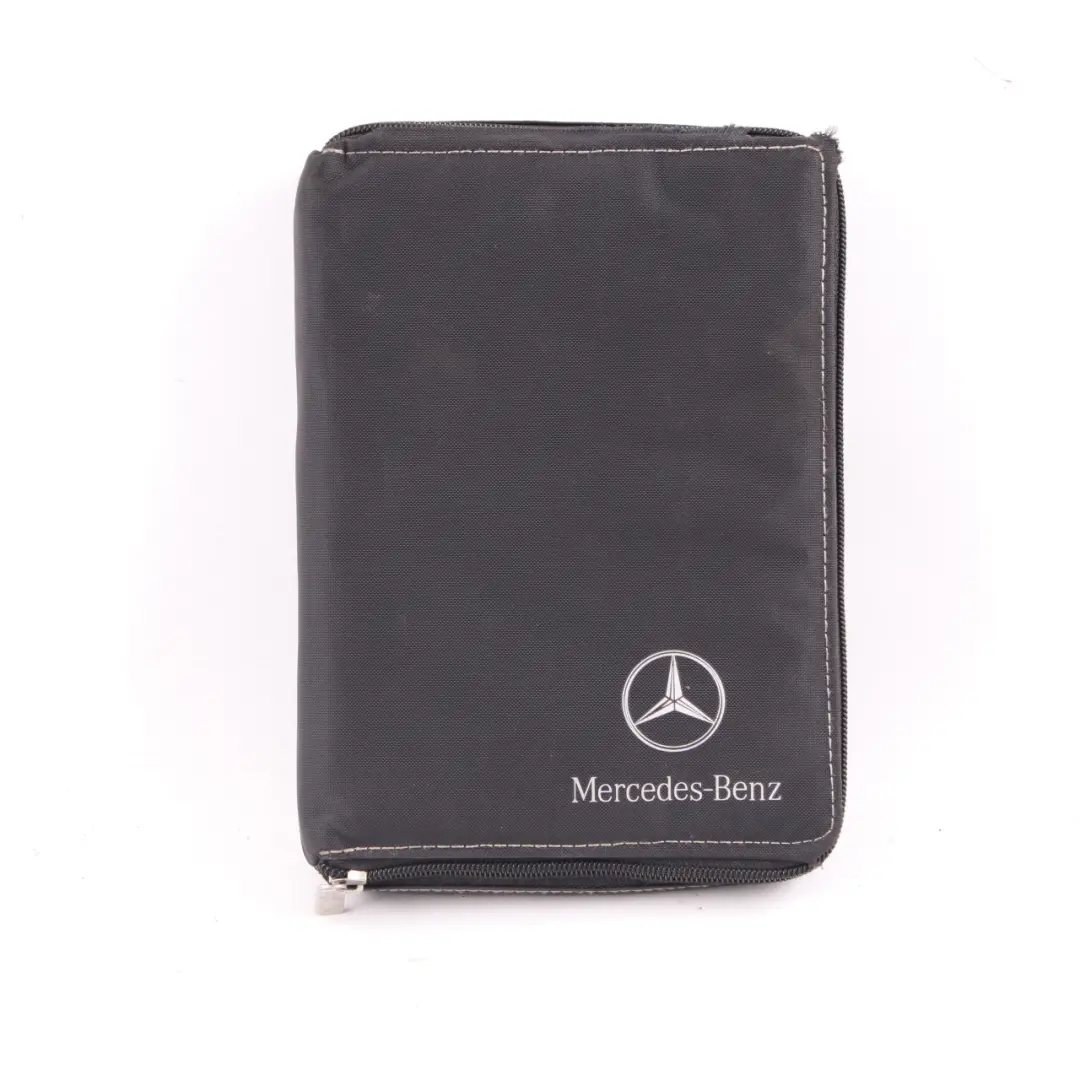 Owner's Handbook Service Booklet Slipcase Pouch Case Wallet to Mercedes W245 with Part number A2455844682 Mercedes W245 Owner's Handbook Service Booklet Slipcase Pouch Case Wallet - SKU A2455844682 - Part number A2455844682