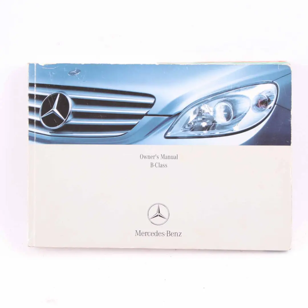 Owner's Handbook Service Booklet Slipcase Pouch Case Wallet to Mercedes W245 with Part number A2455844682 Mercedes W245 Owner's Handbook Service Booklet Slipcase Pouch Case Wallet - SKU A2455844682 - Part number A2455844682
