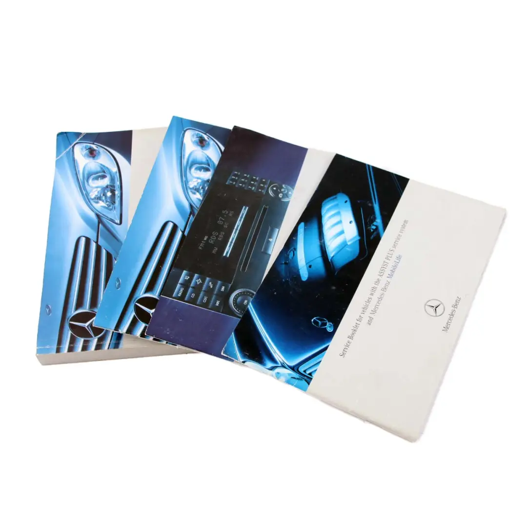  Mercedes-Benz B W245 Service Booklet Book Set Pouch Case Wallet - SKU A2455844981 - Part number A1695841683