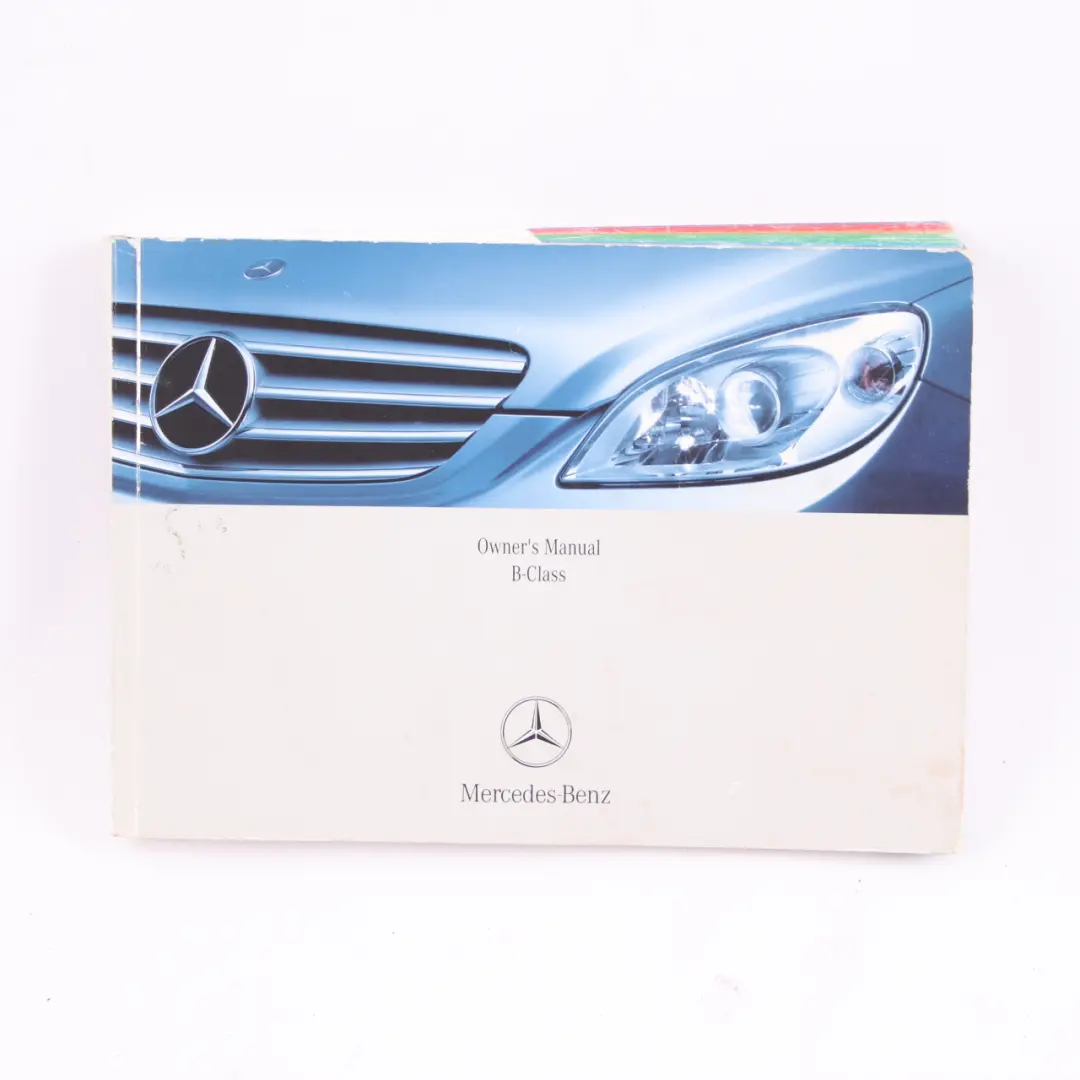 Mercedes W245 Owner's Handbook Service Booklet Slipcase Pouch Case Wallet - SKU A2455846993 - Part number A2455846993