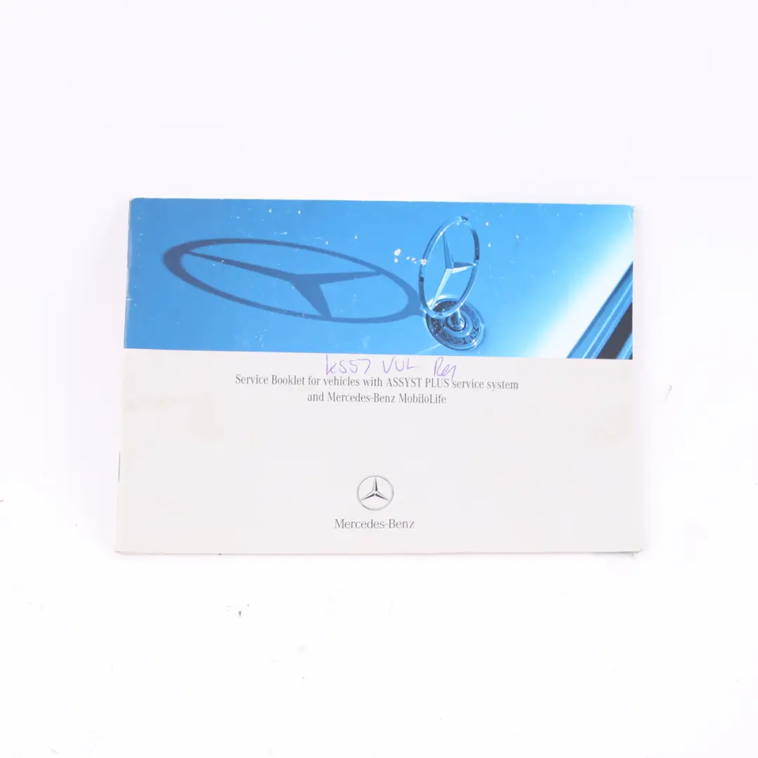 Owner's Handbook Service Booklet Slipcase Pouch Case Wallet to Mercedes W245 with Part number A2455846993 Mercedes W245 Owner's Handbook Service Booklet Slipcase Pouch Case Wallet - SKU A2455846993 - Part number A2455846993